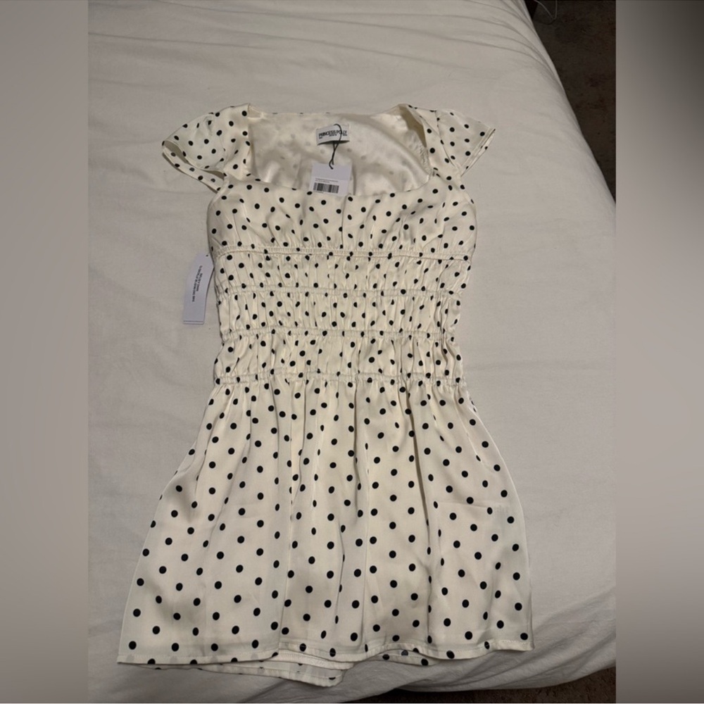 Princess Polly Evangeline Ruched Mini Dress | Size 6